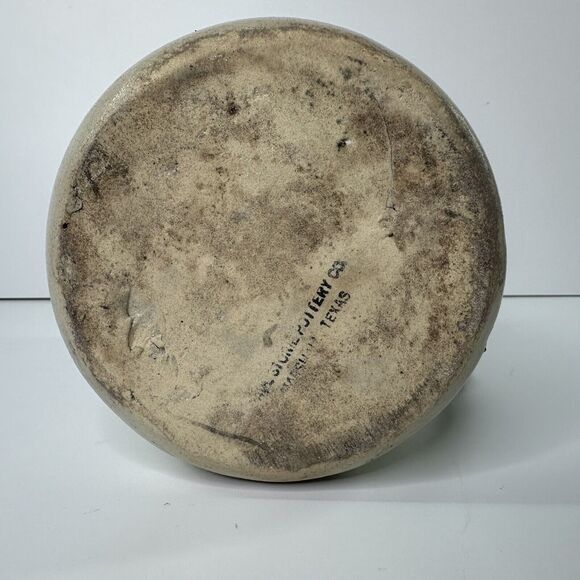 Paul Storie Pottery Co Pitcher Vase Utensil Holder 7.5" Farmhouse Cottagecore - Picture 6 of 14